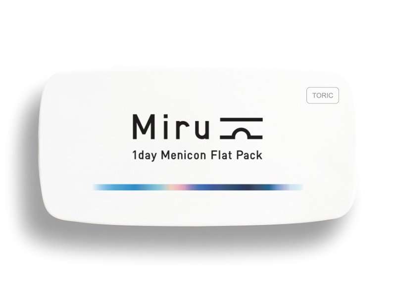Lenti a contatto MIRU 1DAY MENICON FLAT PACK TORIC 30 lenti di Soleko Menicon