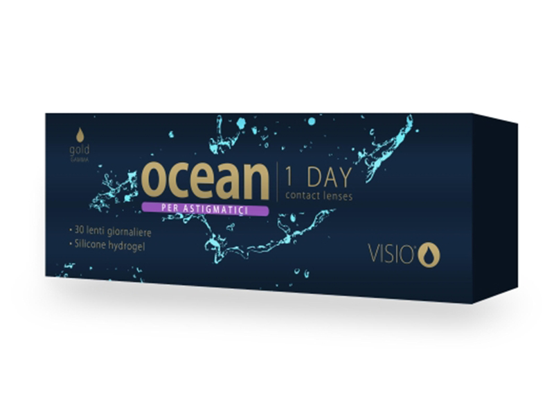 Lenti a contatto giornaliere OCEAN 1DAY PER ASTIGMATICI 30 lenti di Coopervision