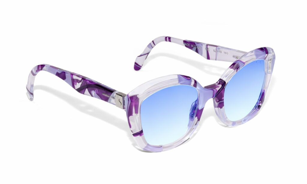 Occhiali da sole Estiara Milano Flared Square DUNE205