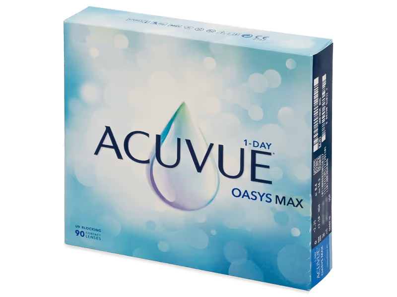 Lenti a contatto giornaliere ACUVUE OASYS MAX 1-DAY 90 lenti di Johnson & Johnson
